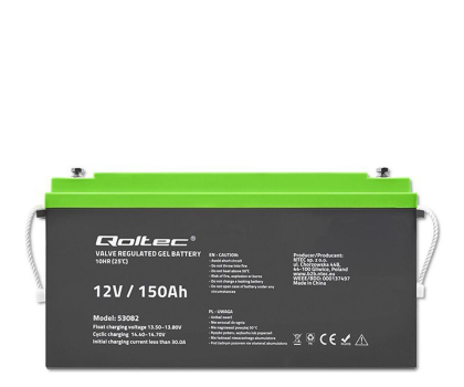 Akumulator do UPS Qoltec Akumulator żelowy 12V 150Ah GEL 42,3kg